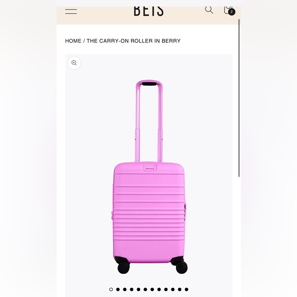 ISO BÉIS Berry carry on roller and 26in